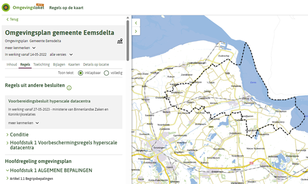 omgevingsplan gemeente Eemsdelta