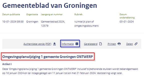 voorbeeld gemeenteblad