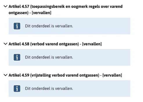 Afbeelding vervallen van een artikel (regeling dso)