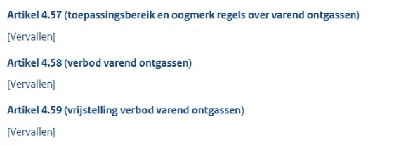 Afbeelding vervallen van een artikel (regeling overheid.nl)