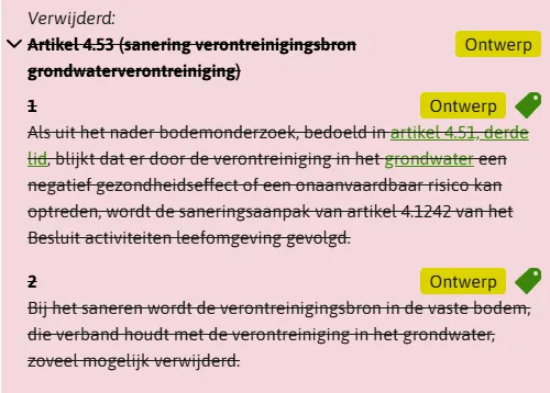 Afbeelding verwijderen van een artikel (ontwerpregeling)