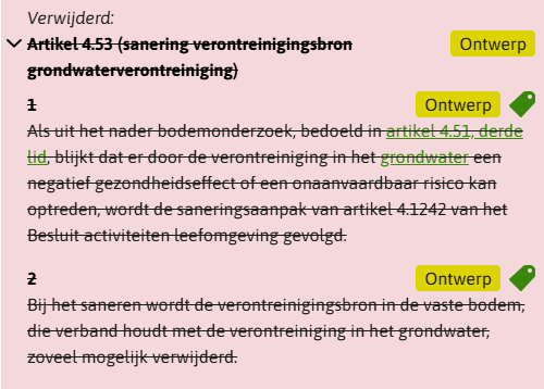 Afbeelding verwijderen van een artikel (ontwerpregeling)