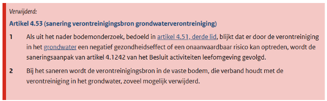 Afbeelding verwijderen van een artikel (wijzigingsbesluit)