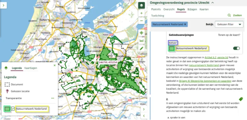 Symbolisatie in Regels op de kaart
